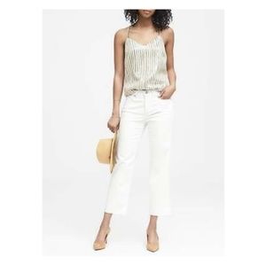 CLEARANCE Banana Republic Cropped Stretch Jeans